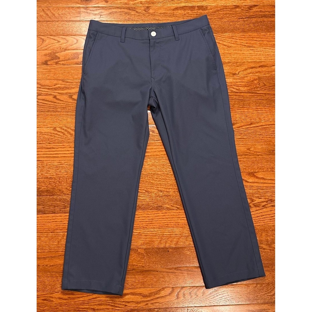 Bonobos Golf Performance Slim Pants Fits Mens 34x26 Blue Chino Stretch Commuter